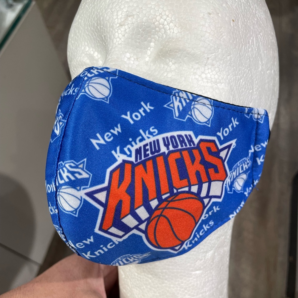 New York Knicks NBA logo Blue Color Face Mask ~ one size fits most
